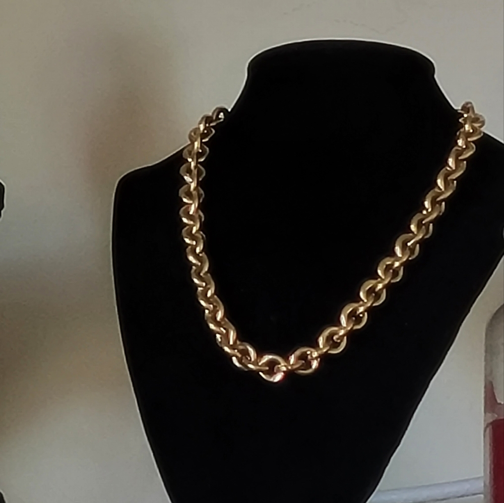 Vintage Givenchy Chain Choker Necklace